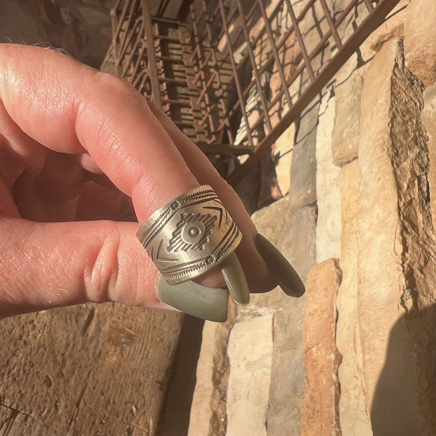 Calvin Martinez Sonoran Double Naja Pendant - Visit Texas Gals Turquoise on FB for a chance to WIN