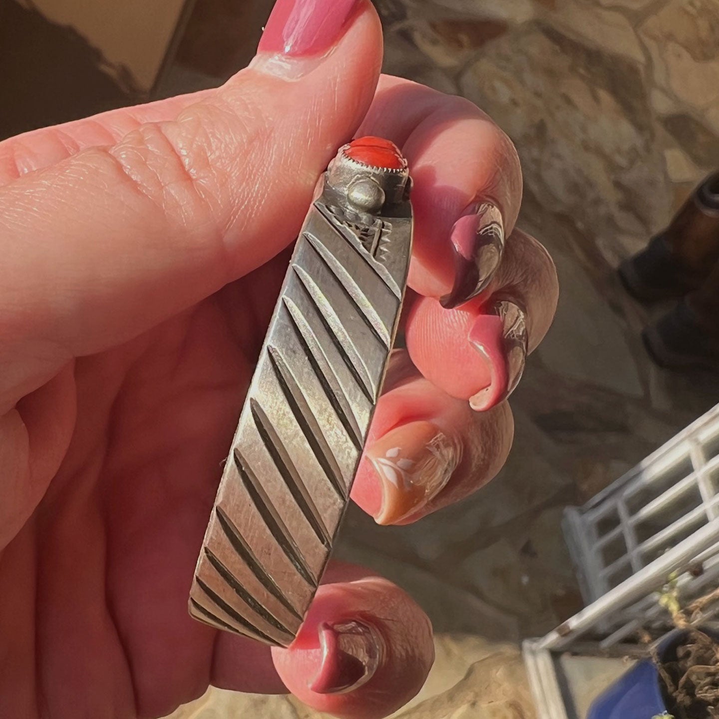 Calvin Martinez 5 Cab Coral Row Cuff