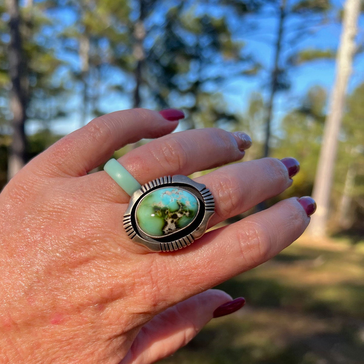 Calvin Martinez High Dome Royston Ring