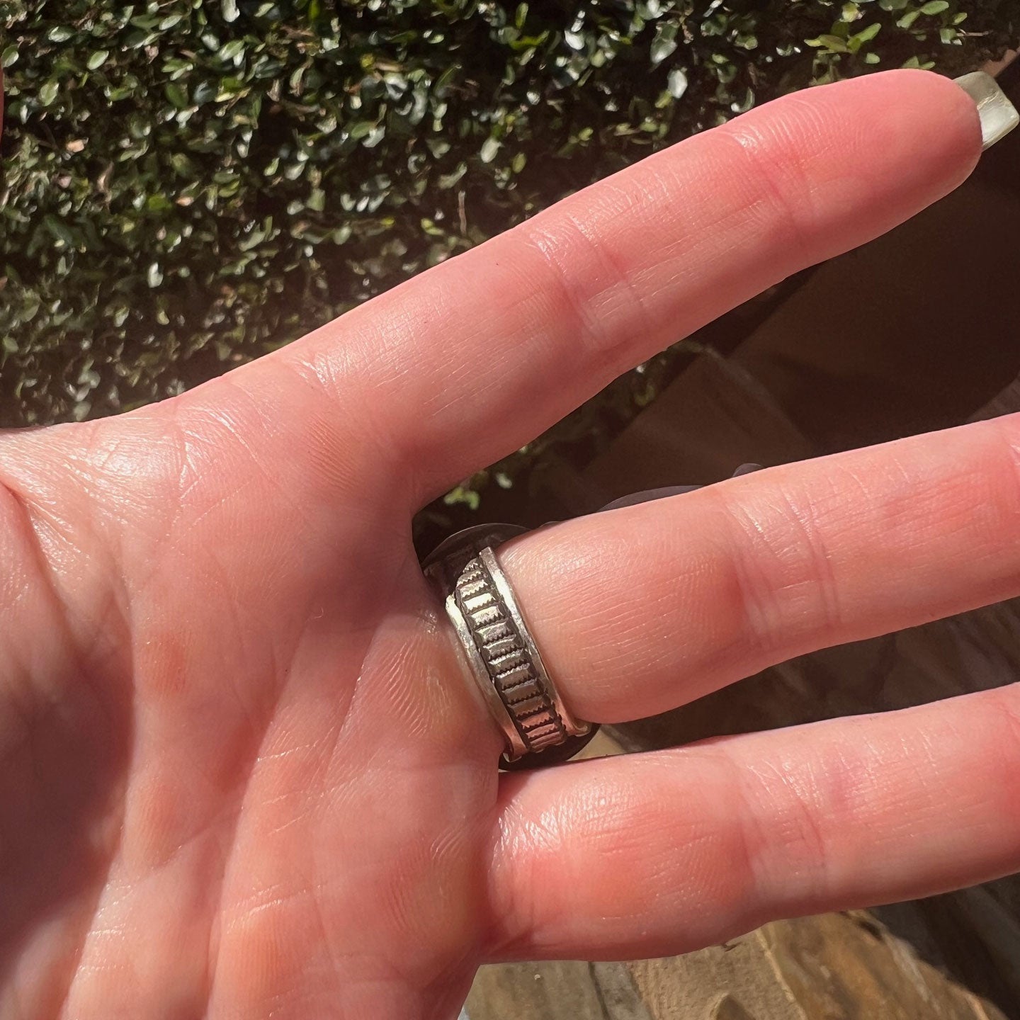 Calvin Martinez 3 Stone Sonoran Ring