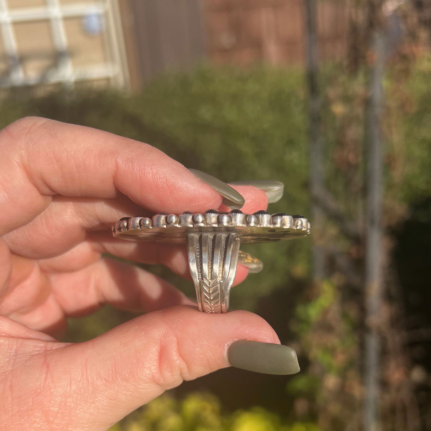 Calvin Martinez Black Onyx Cluster Rings