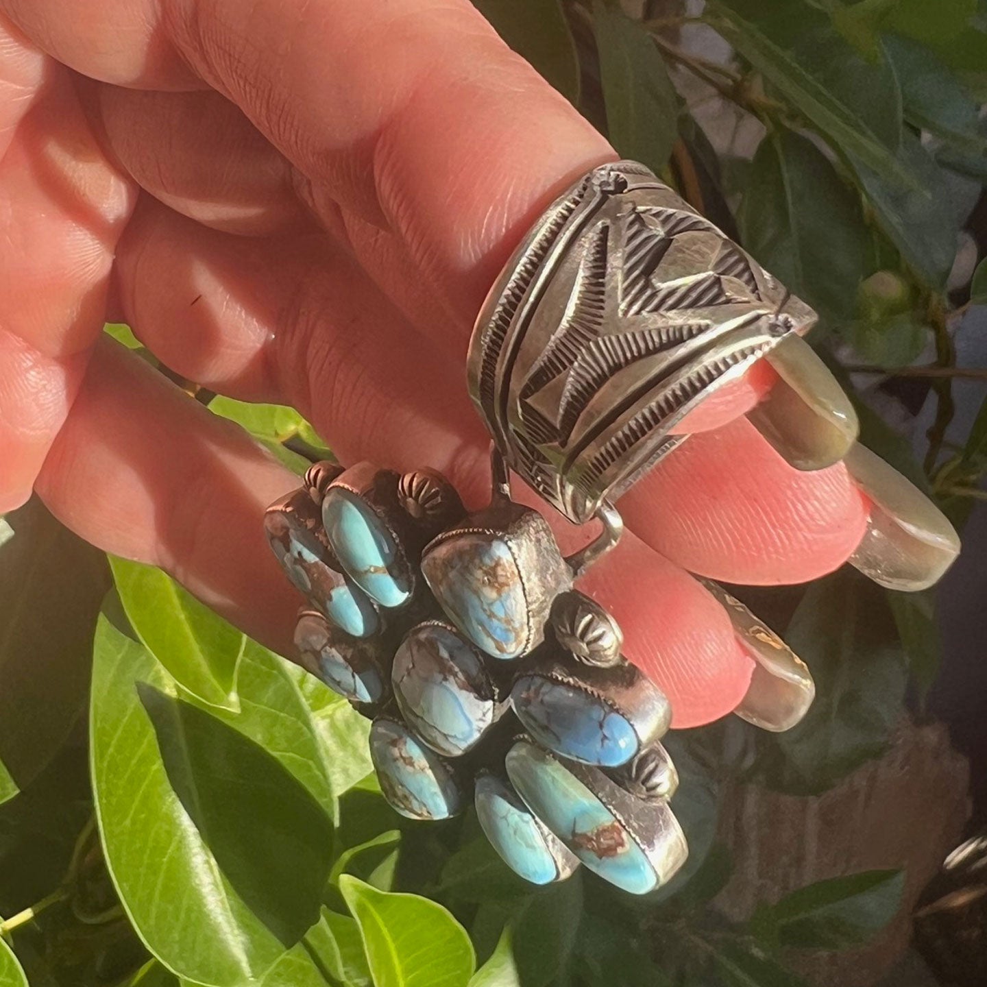 Calvin Martinez Golden Hills Cluster Pendant