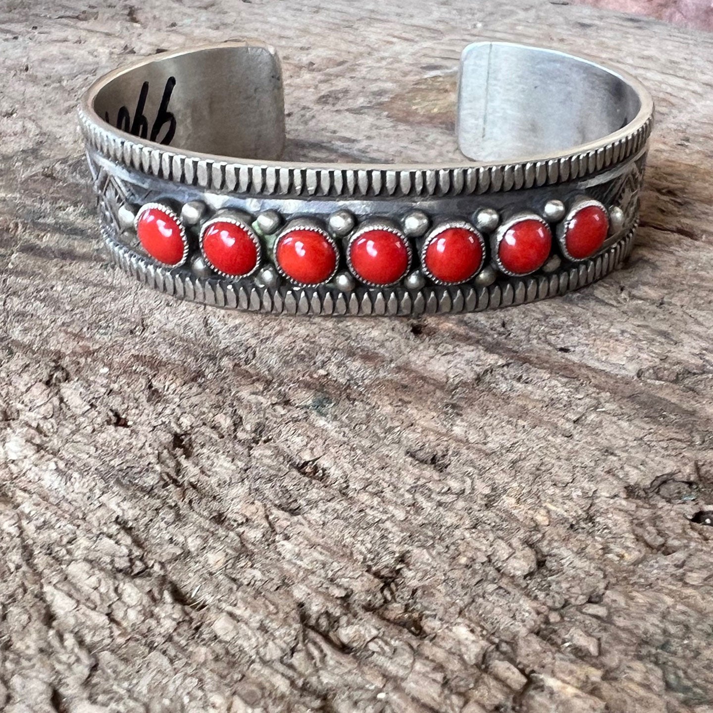 Calvin Martinez 7 Cab Coral Row Cuff