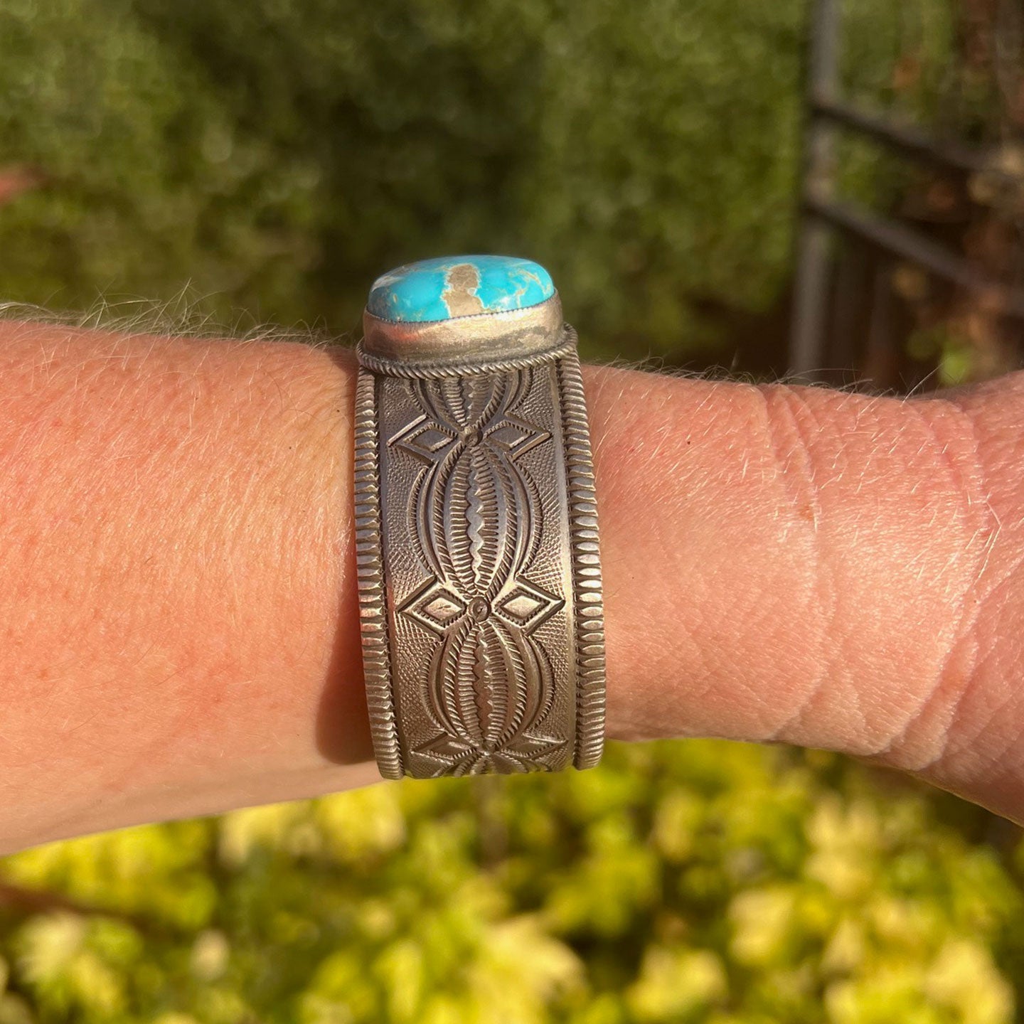 Calvin Martinez Blue Royston Stacker Cuff