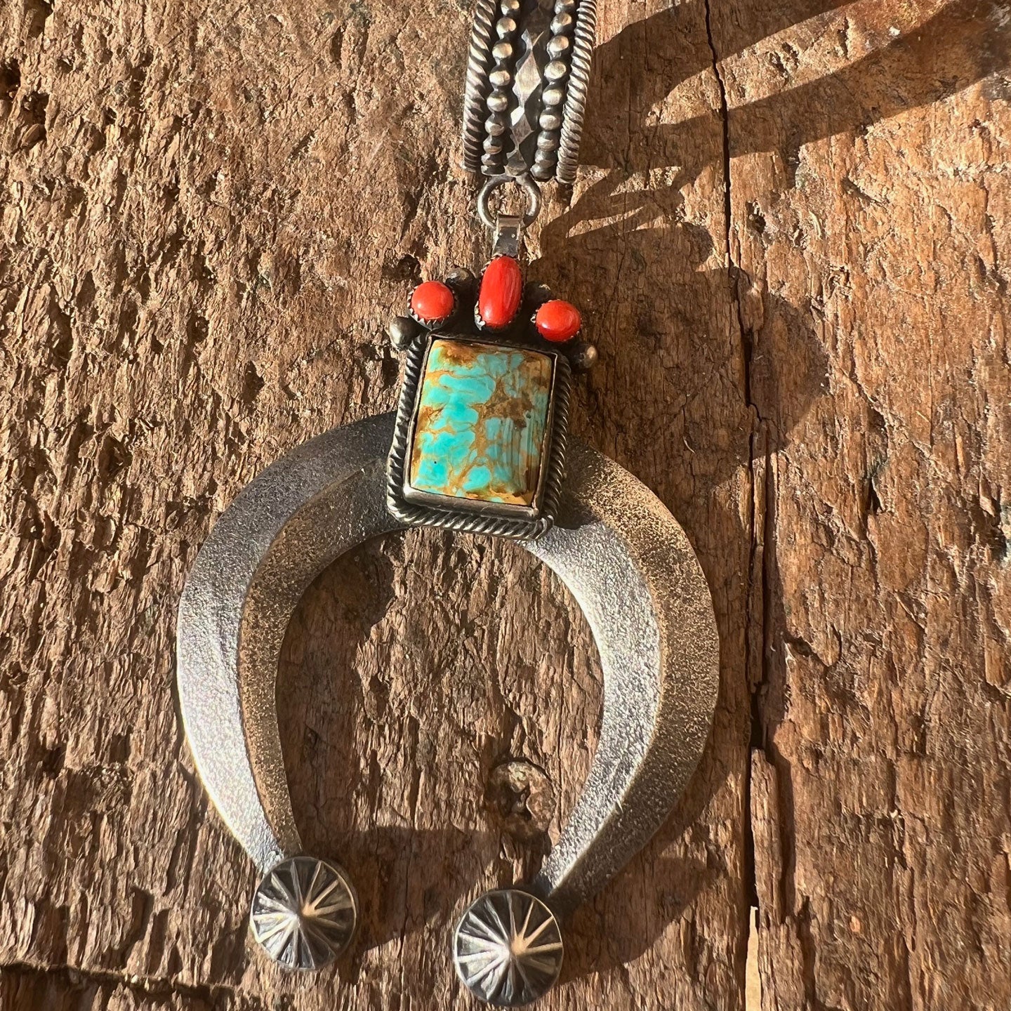 Hemerson Brown Tufa & Turquoise Najas