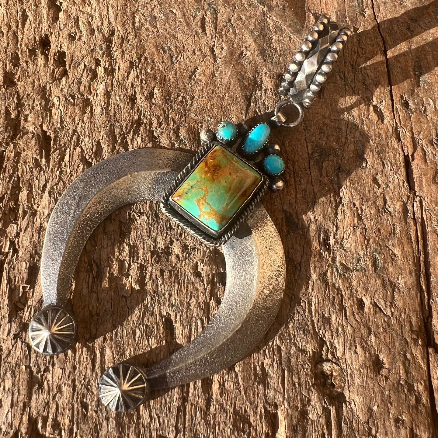 Hemerson Brown Tufa & Turquoise Najas