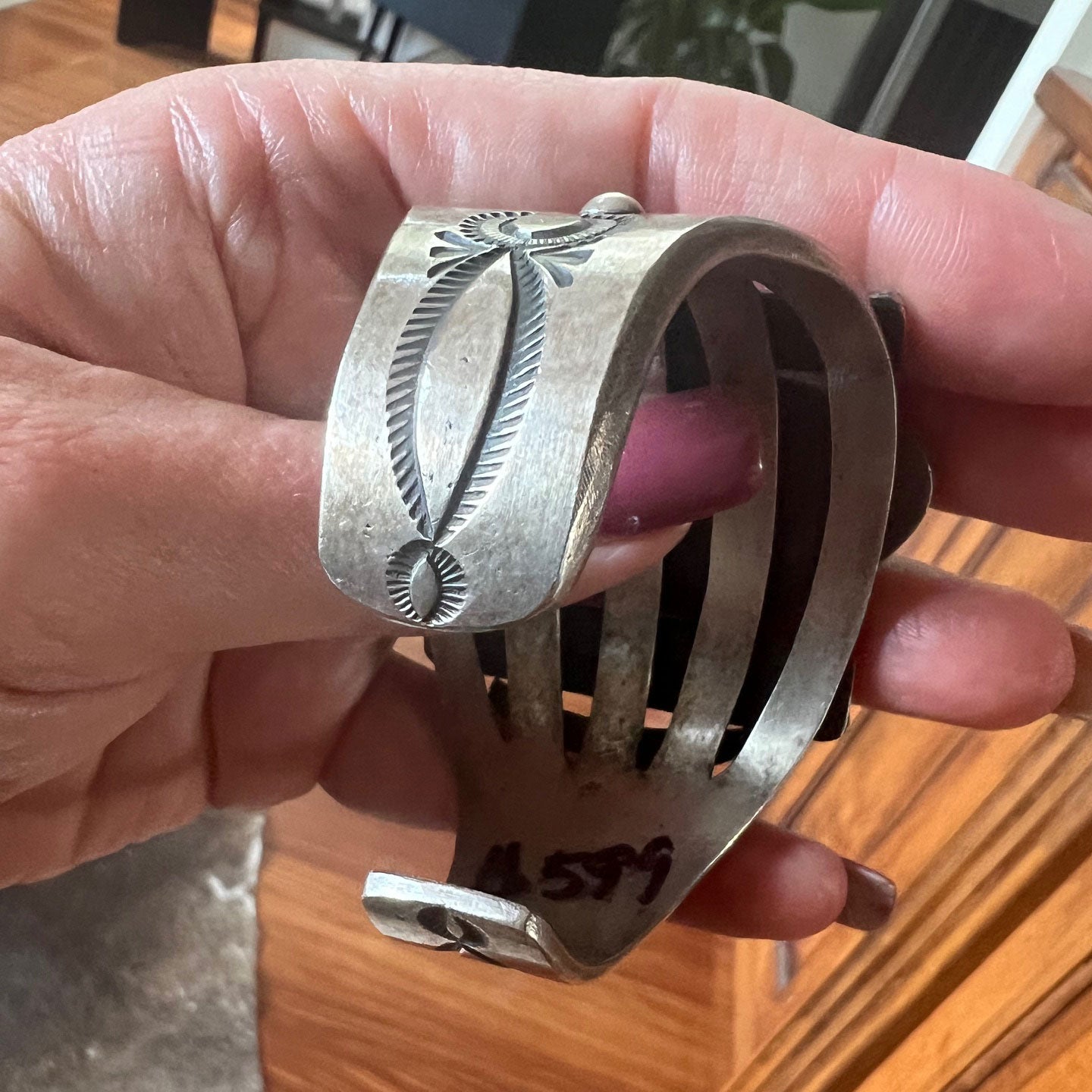 Robert Chee Large Stone Statement Cuff