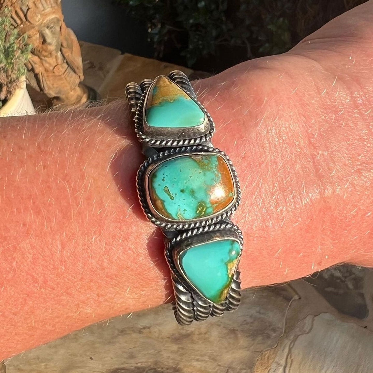 Robert Johnson Three Stone Royston Stacker Cuff