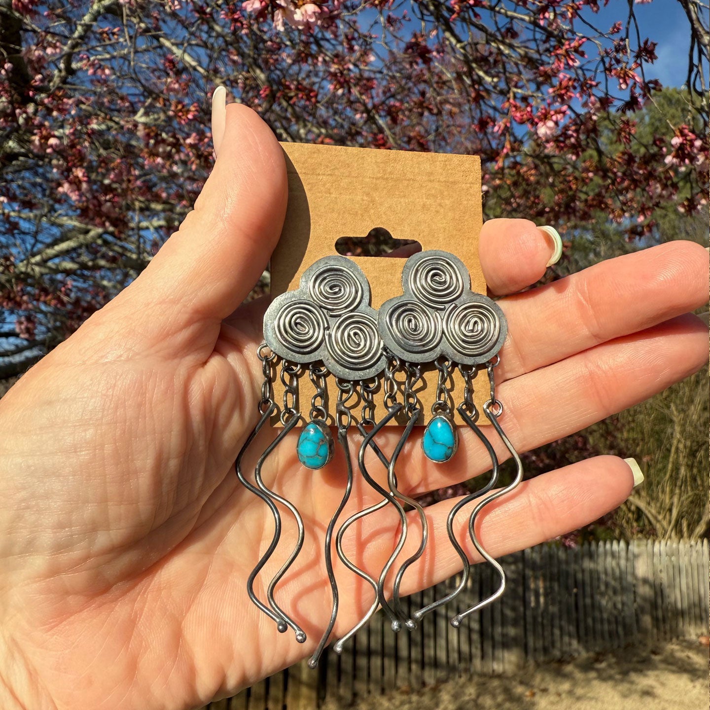 Tawney Willie Raincloud Earrings