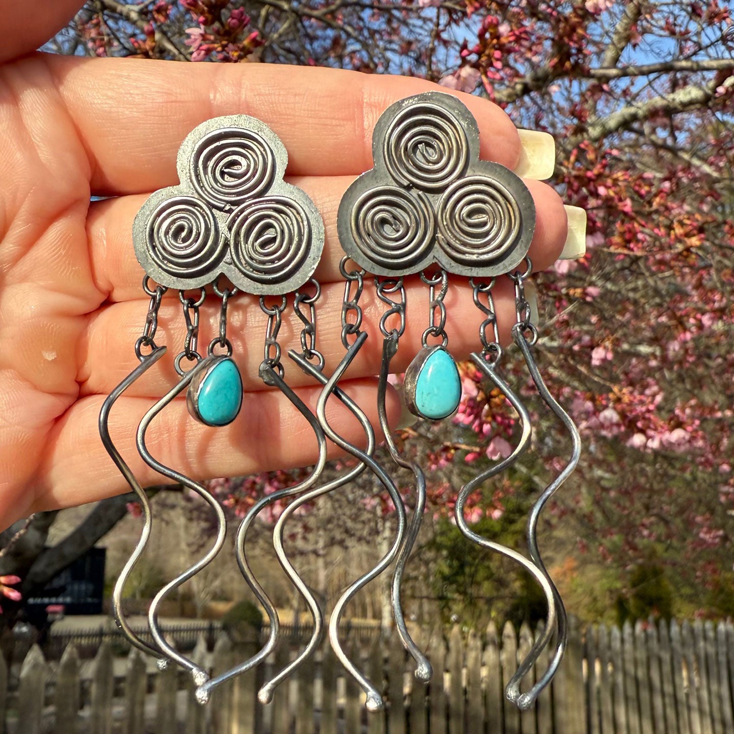 Tawney Willie Raincloud Earrings