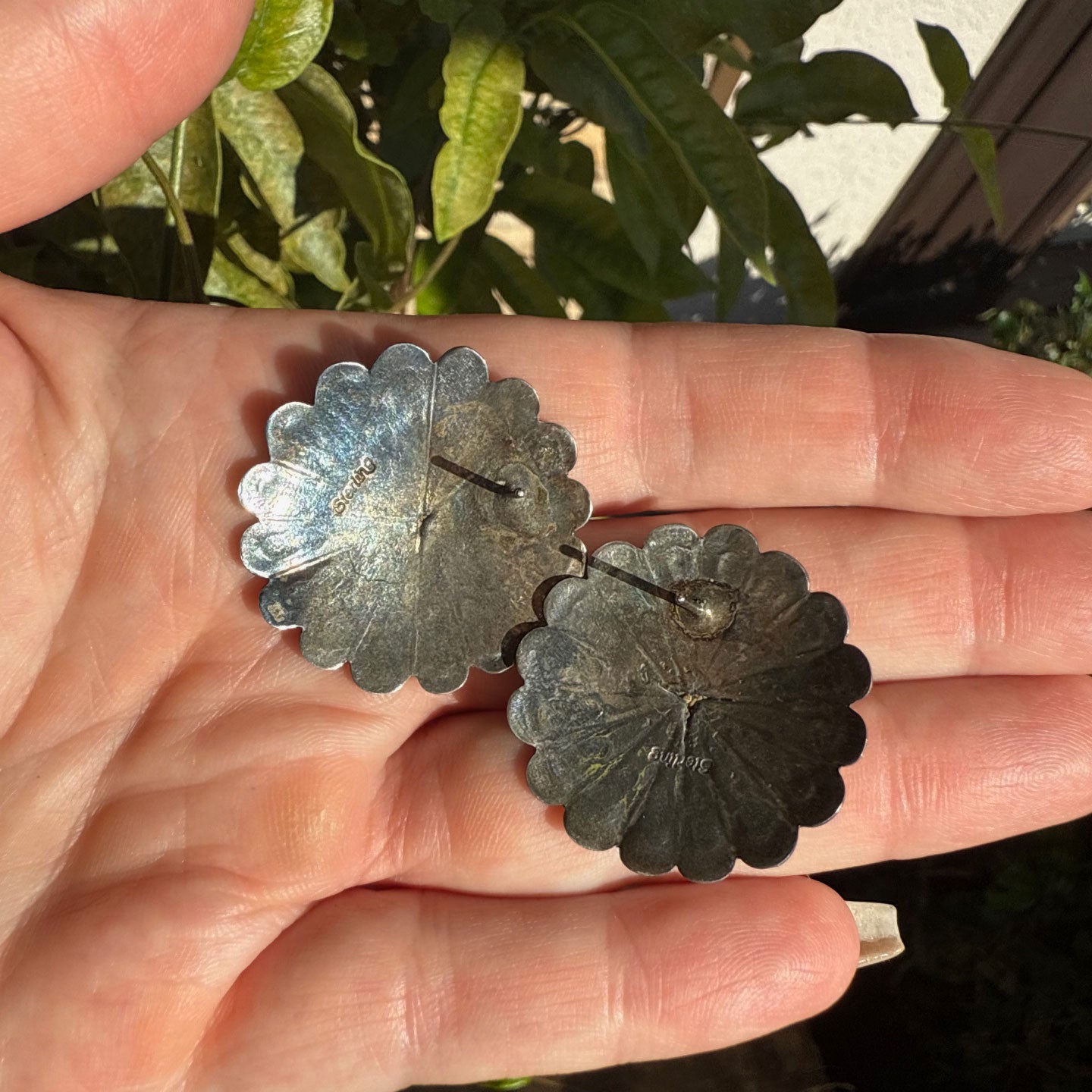 Unsigned Vintage 'Arrow' Earrings