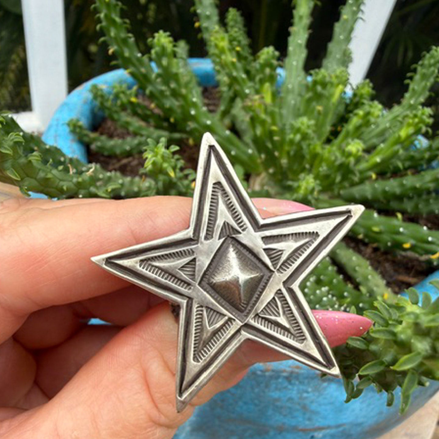 Calvin Martinez Sterling Star Ring