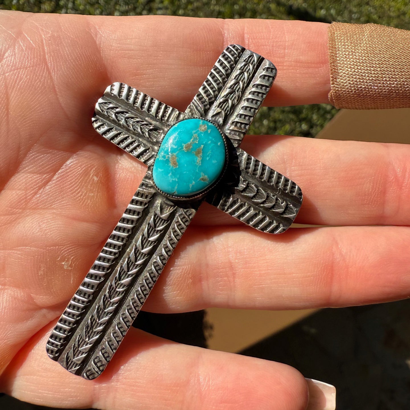 Calvin Martinez Cross Pendants w/Shepherd's Hook