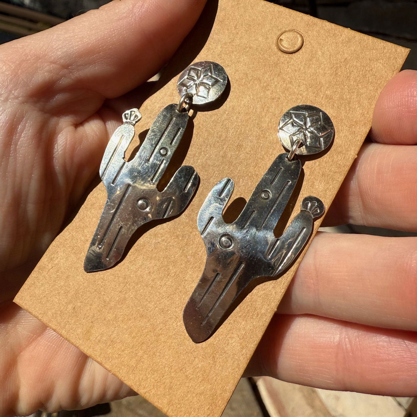 Micah Nelson Saguaro Cactus Earrings