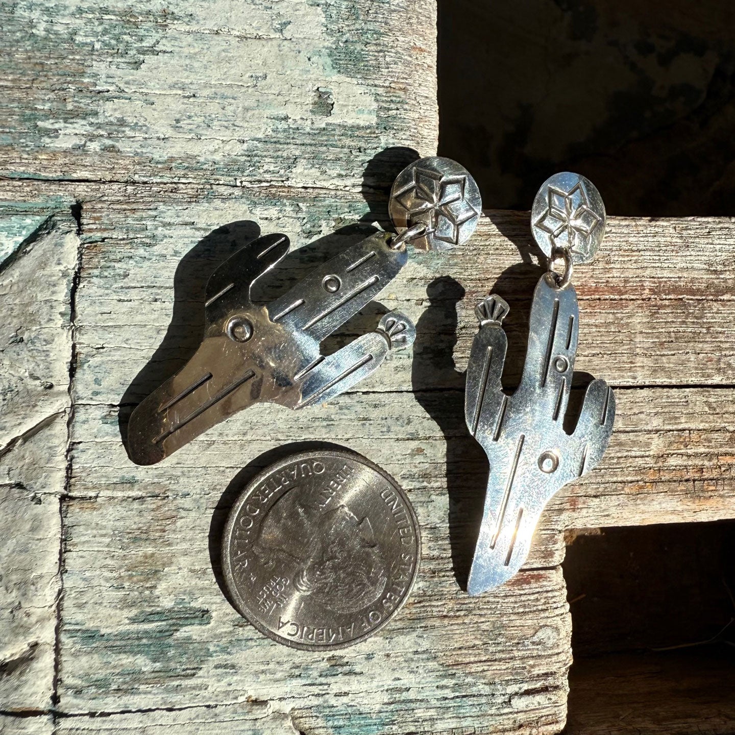 Micah Nelson Saguaro Cactus Earrings