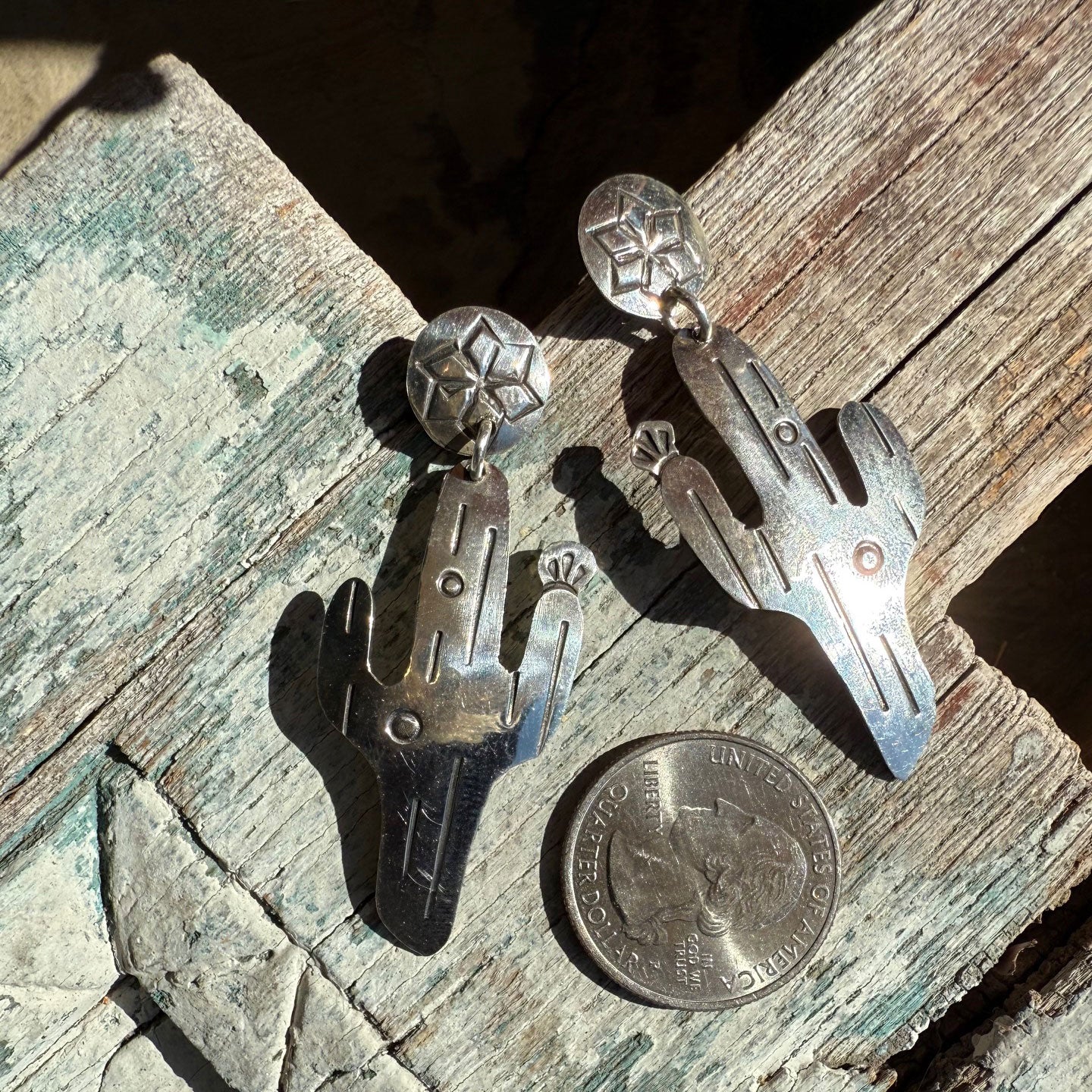 Micah Nelson Saguaro Cactus Earrings