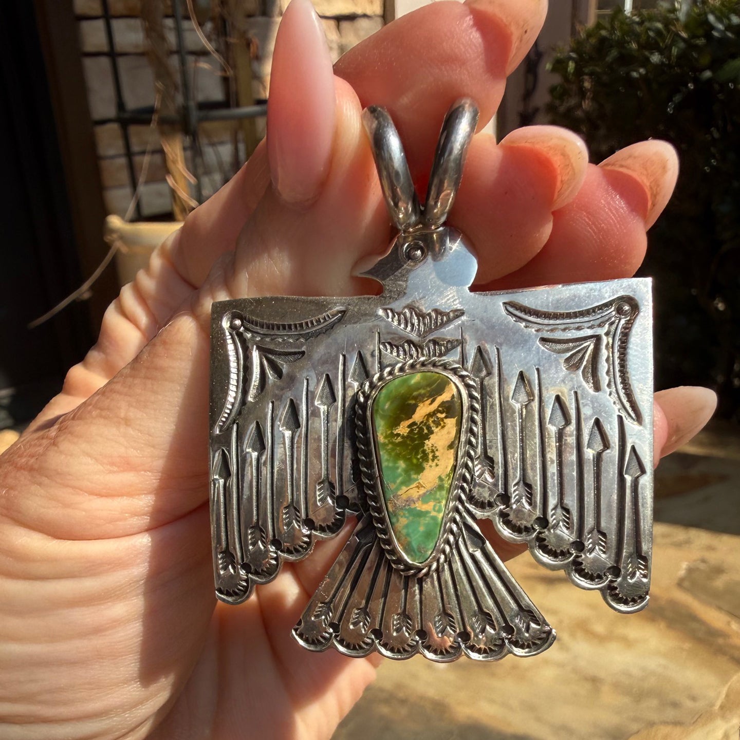 Sunshine Reeves Royston Thunderbird Pendant