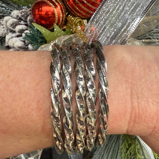 Sunshine Reeves Twist Stacker Cuffs