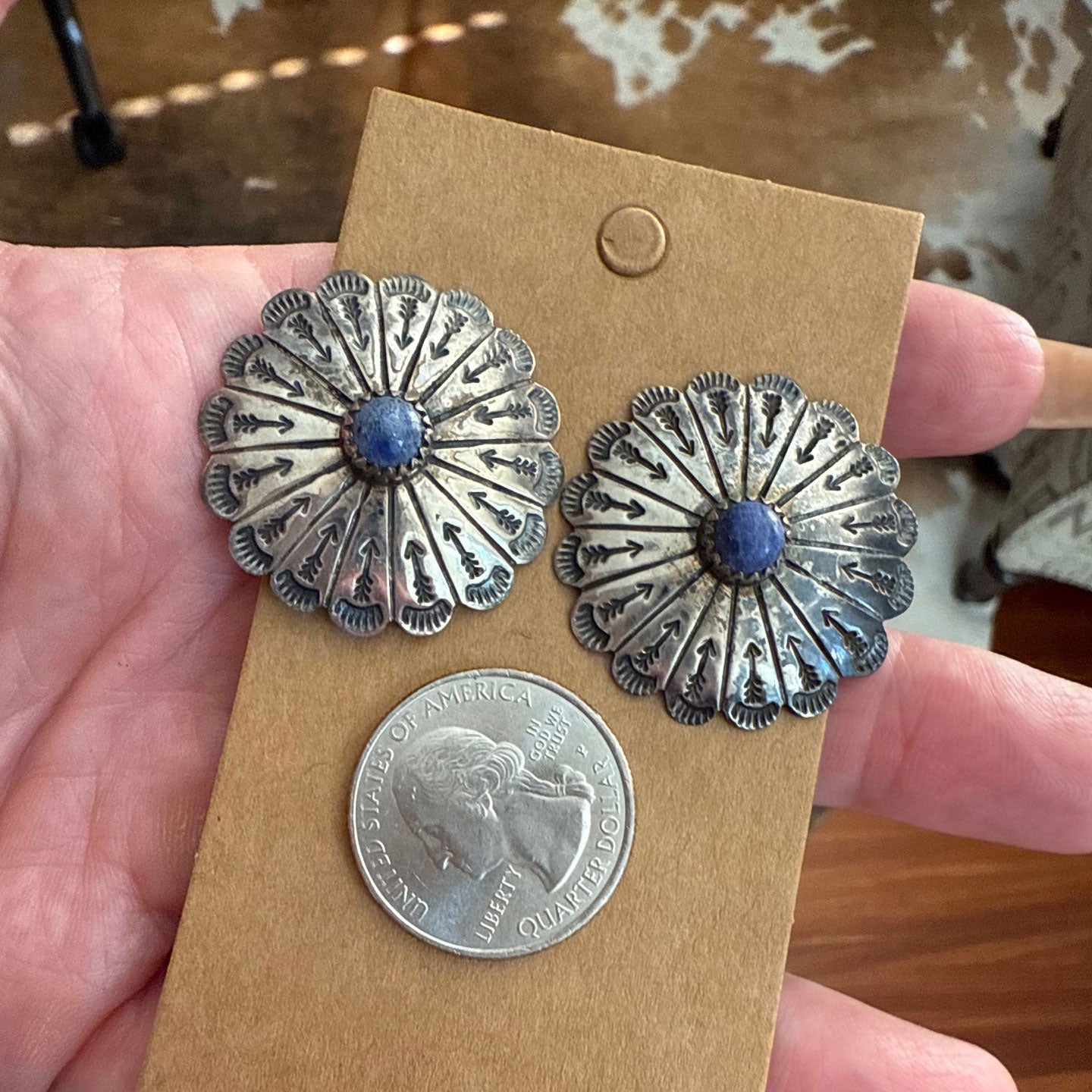 Unsigned Vintage 'Arrow' Earrings