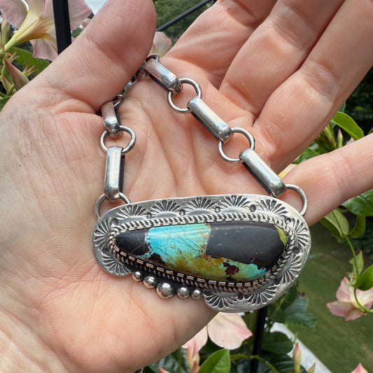 Clarissa and Vernon Hale Black Jack Chunky Choker