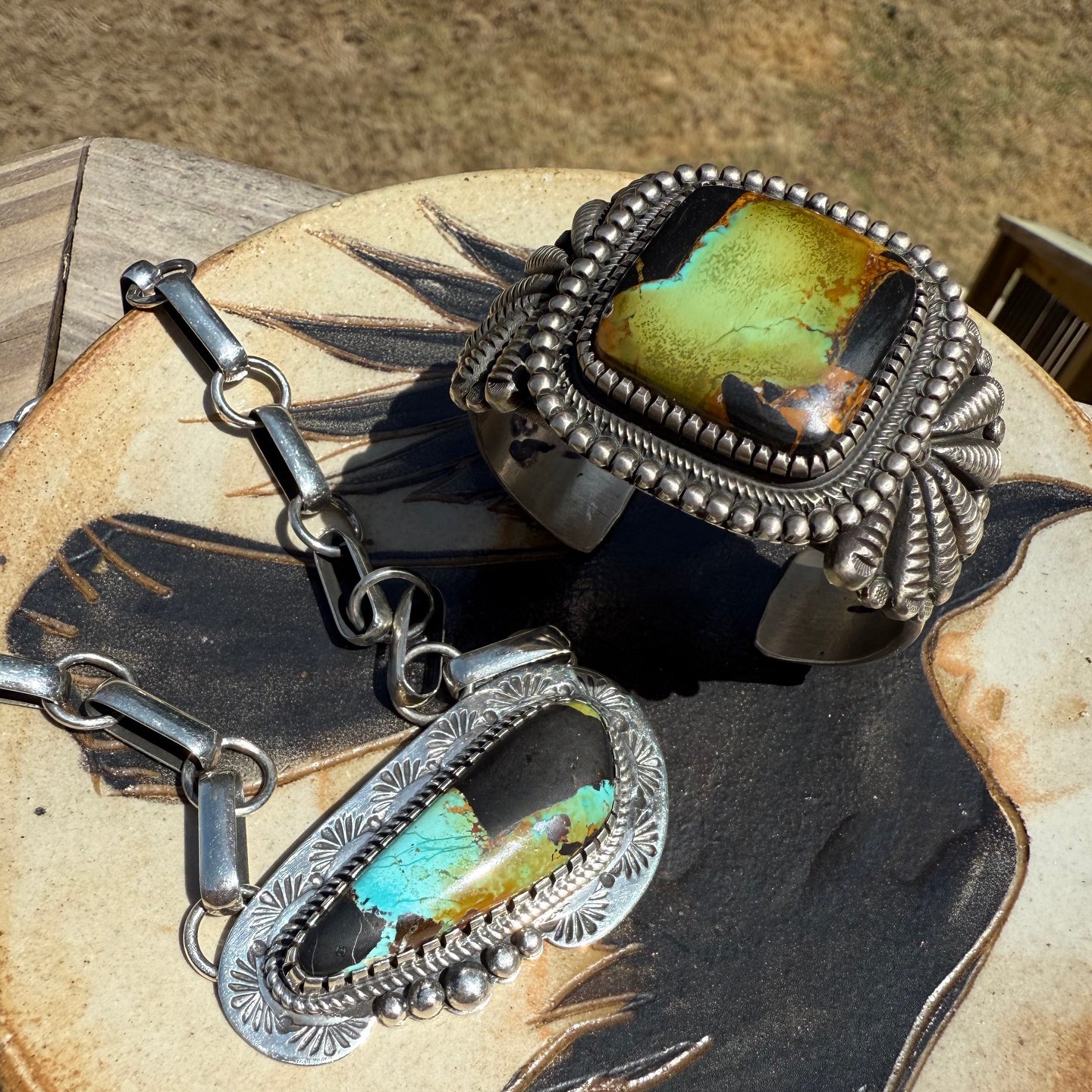 Clarissa and Vernon Hale Black Jack Chunky Choker