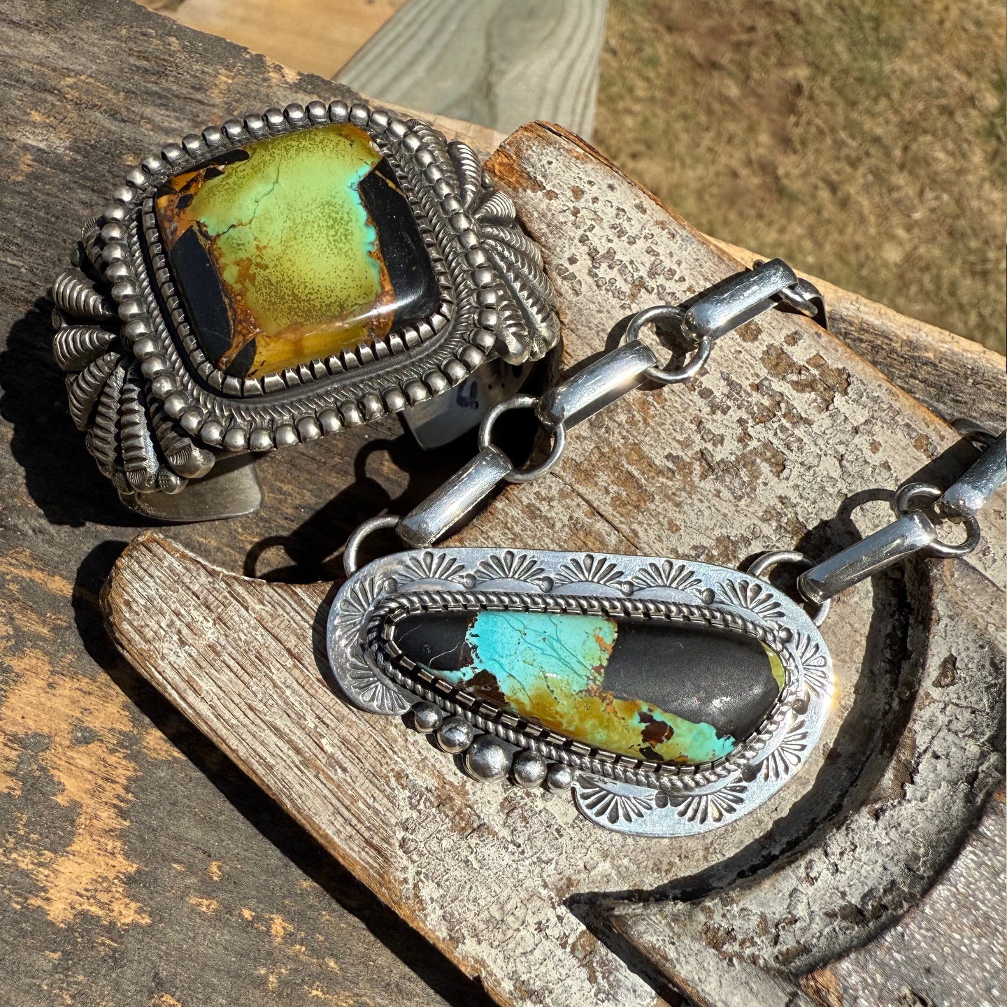 Clarissa and Vernon Hale Black Jack Chunky Choker