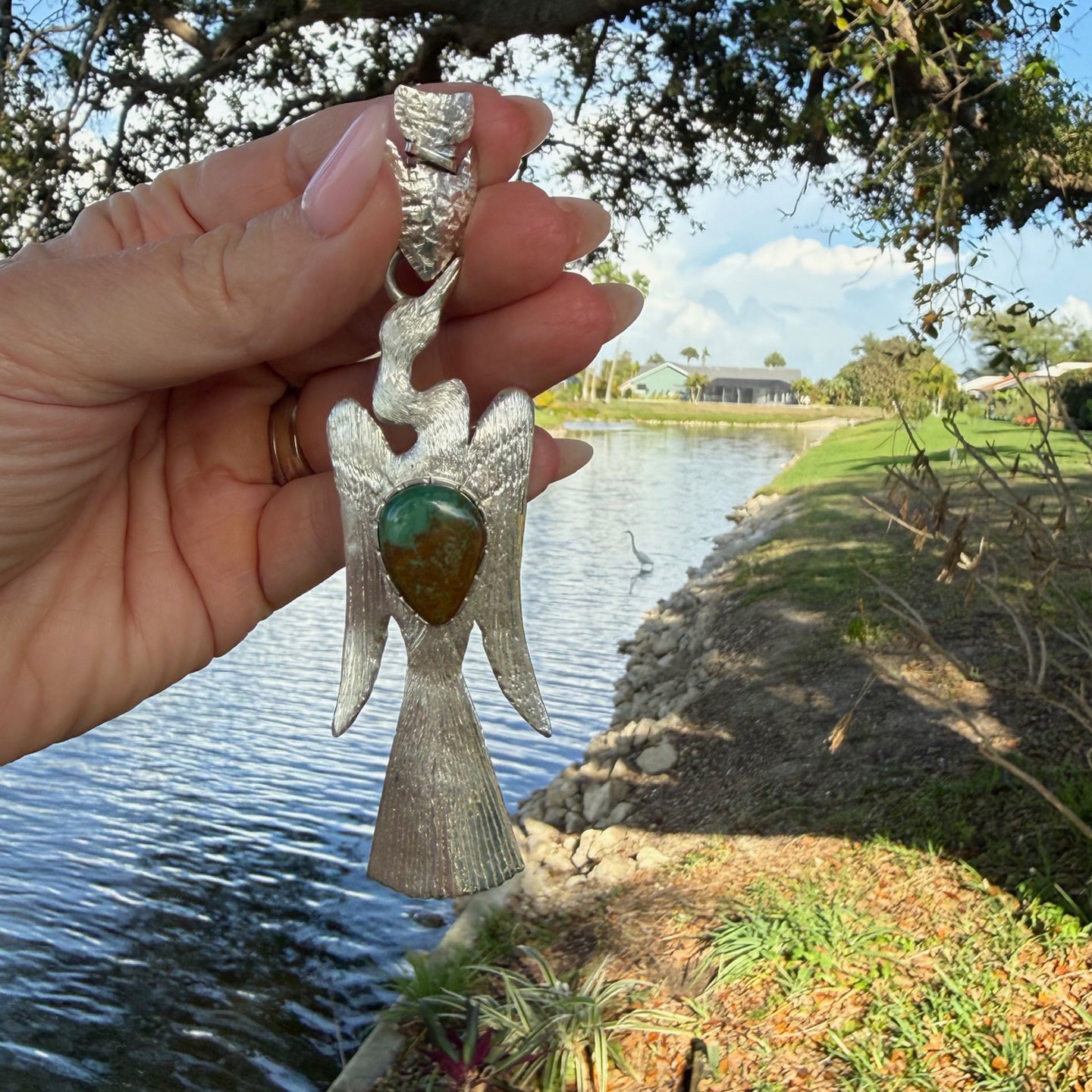 Wil Paul Arviso Waterbird Pendant