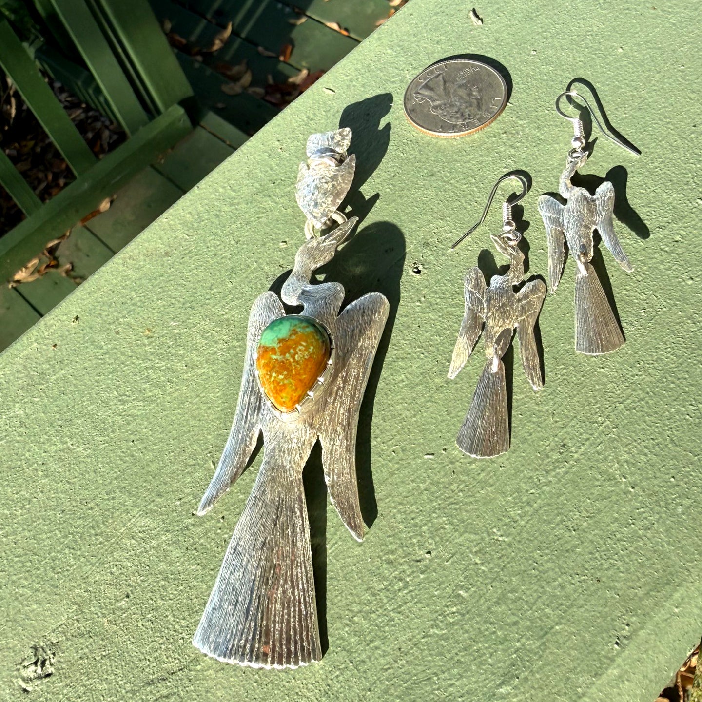 Wil Paul Arviso Waterbird Earrings