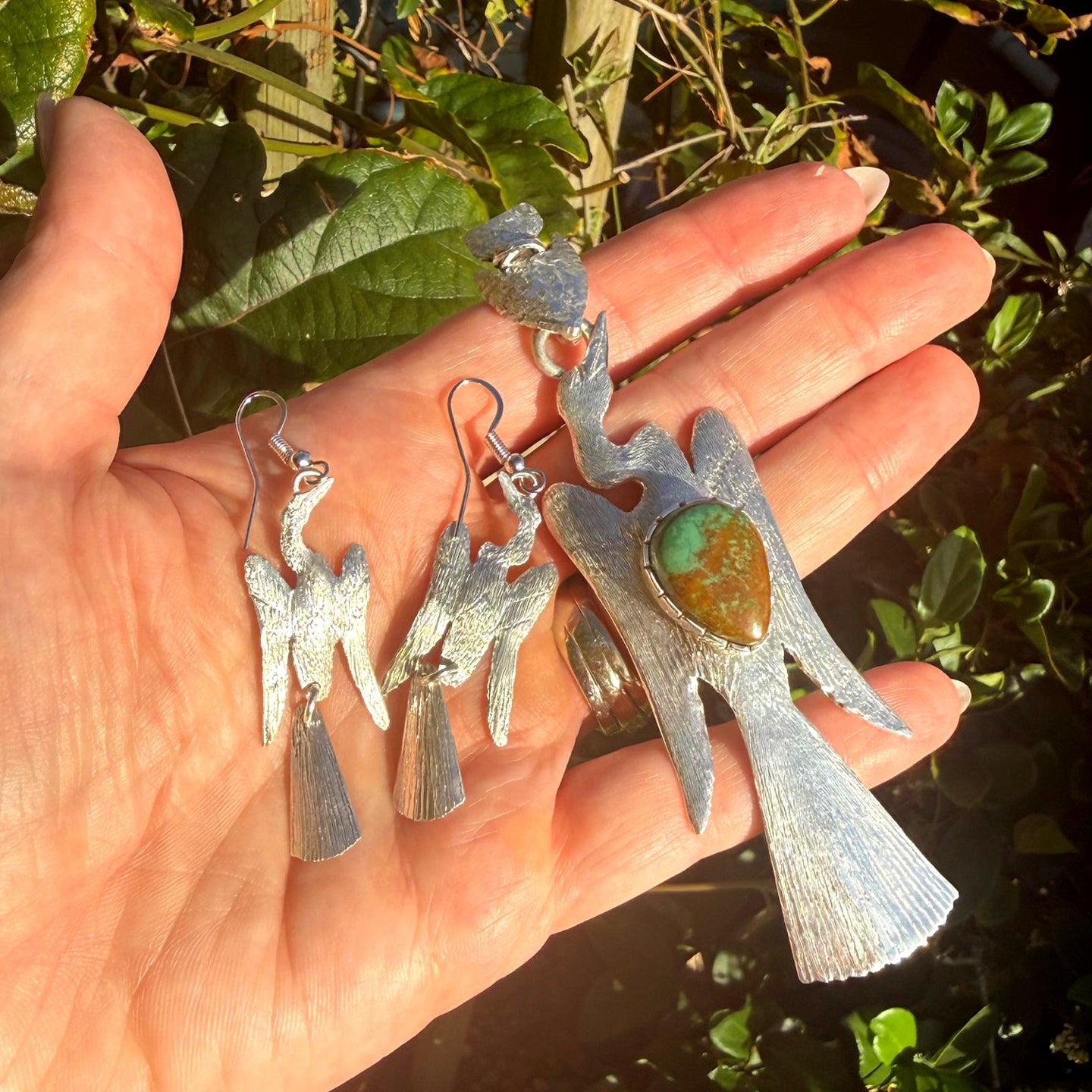 Wil Paul Arviso Waterbird Earrings